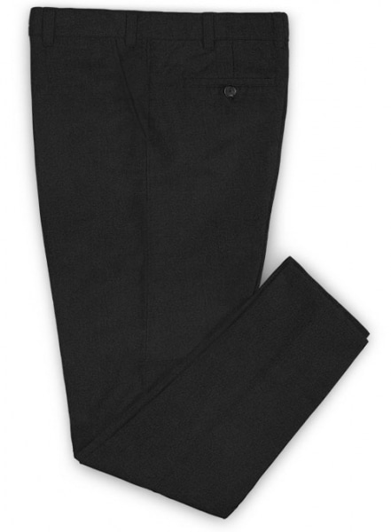 Black Peach Finish Chinos