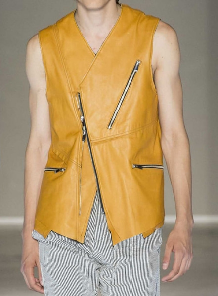 Leather Vest # 328