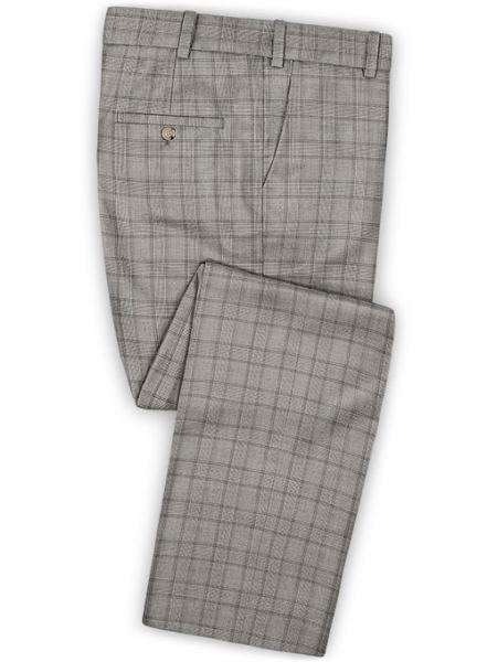 Napolean Corro Gray Wool Suit