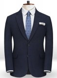 Italian Flannel Lux Blue Wool Jacket
