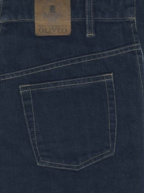 Coated Denim Jeans - Hard Wash