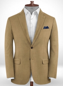 Tan Khaki Wool Jacket