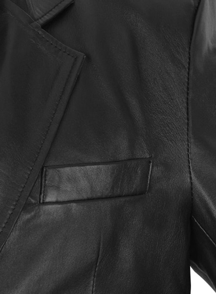 Dave Bautista Leather Blazer