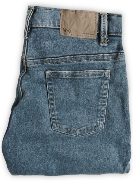 Second Skin Stretch Jeans - Blast Wash