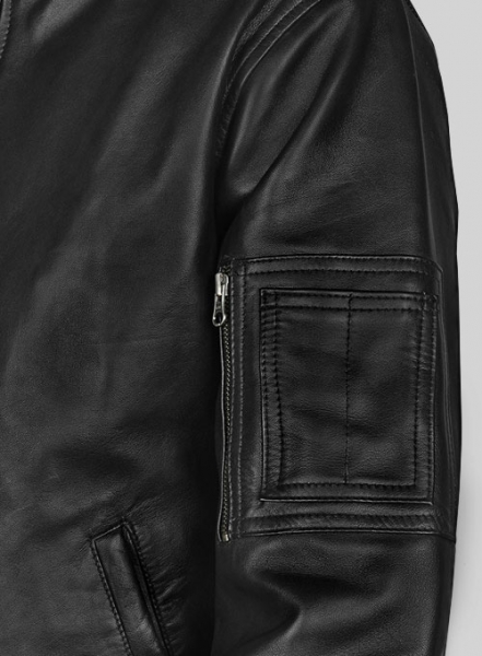 MA-1 Bomber Leather Jacket