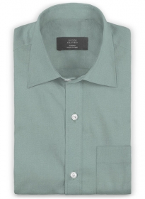 Italian Cotton Canyon Green Shirt