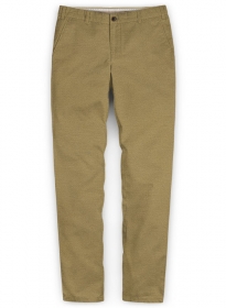 Khaki Peach Finish Chinos