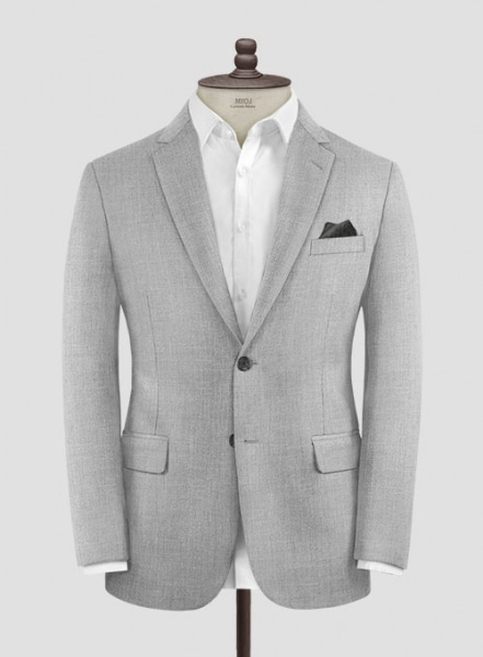 Italian Wool Cashmere Harbour Gray Suit