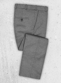 Reda Flannel Gray Wool Pants