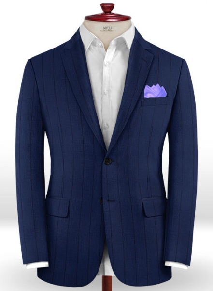 Napolean Rodrio Royal Blue Wool Jacket