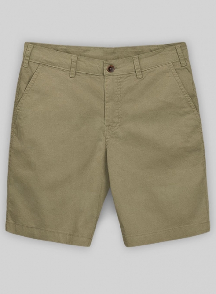 Stone Khaki Summer Weight Chino Shorts