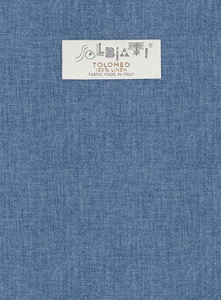 Solbiati Denim Light Blue Linen Jacket