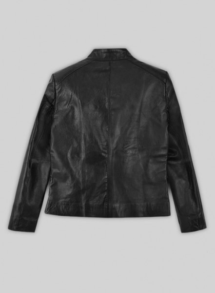 Black Leather Jacket # 230