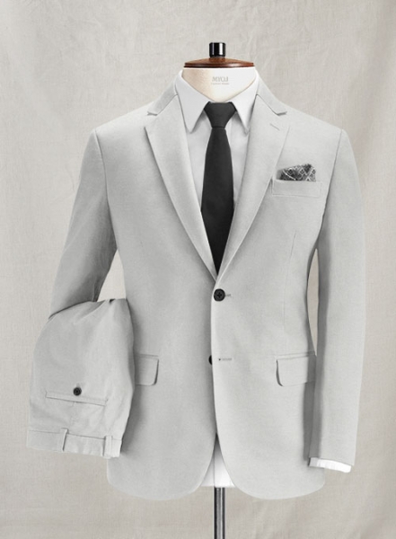 Light Gray Chino Suit