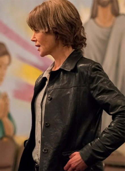 Nicole Kidman Destroyer Leather Jacket