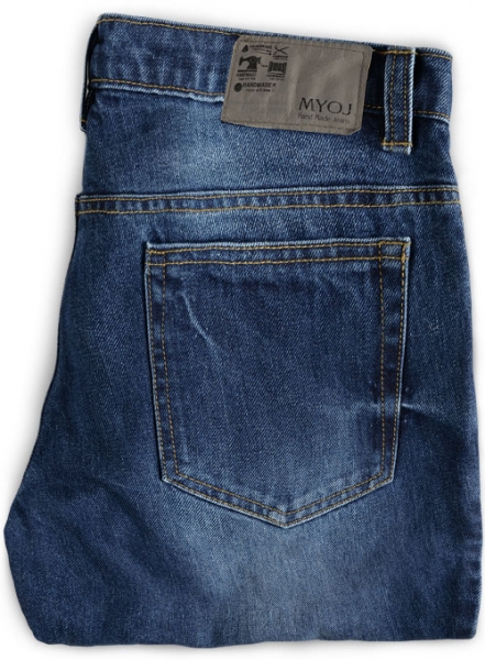 Orlando Blue Indigo Wash Whisker Jeans