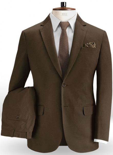 Forest Brown Chino Suit