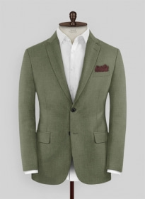 Scabal Fern Green Wool Jacket