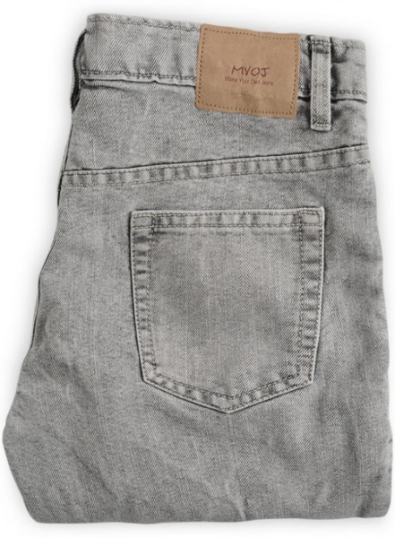 Gray Denim - Blast Wash