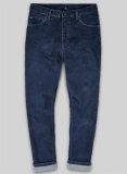 Indigo Corduroy Stretch Jeans - Denim-X