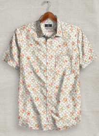Liberty Iribel Cotton Shirt - Half Sleeves