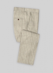 Solbiati Linen Wool Silk Occhi Pants