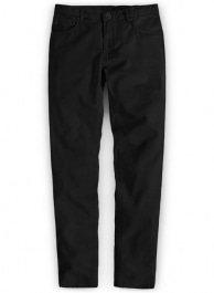Stretch Summer Black Chino Jeans