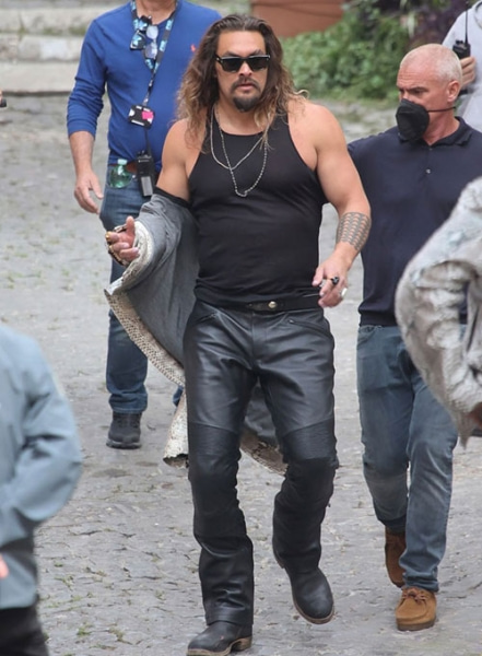 Jason Momoa Leather Pants