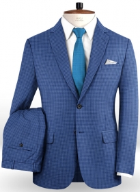 Napolean Cozy Blue Wool Suit