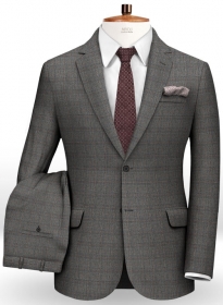 Glen Wool Gray Suit