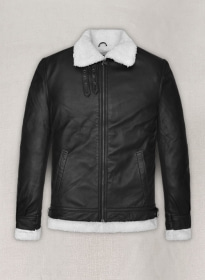 B3 Aviator Black Leather Jacket