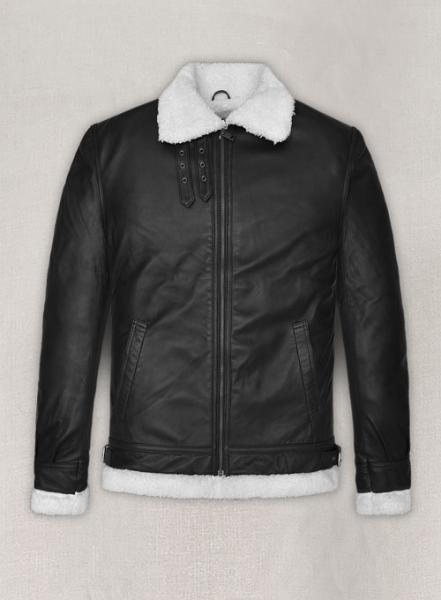 B3 Aviator Black Leather Jacket