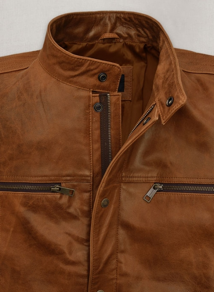 Jean Claude Van Johnson Season 1 Leather Jacket