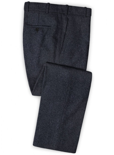 Oxford Blue Tweed Pants