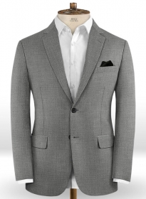 Stretch Gray Wool Jacket