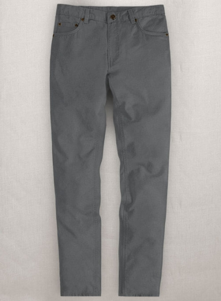 Gray Chino Jeans
