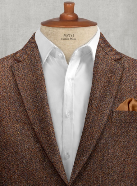 Haberdasher Wine Tweed Jacket