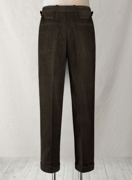 Rich Brown Colonel Corduroy Trousers
