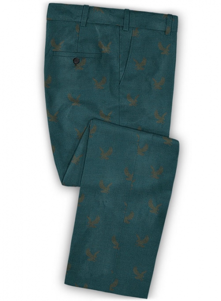 Eagle Teal Wool Suit