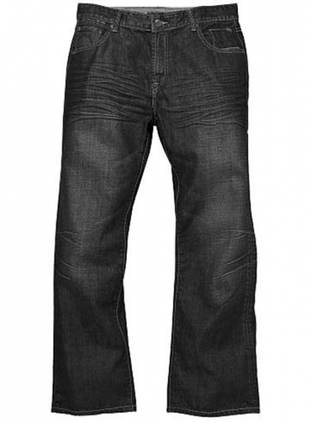 Black Tiger Claws Scrape Wash Jeans