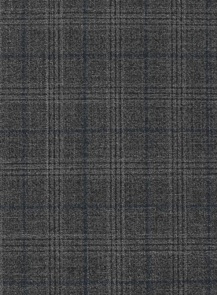 Napolean Charcoal Gray Wool Suit