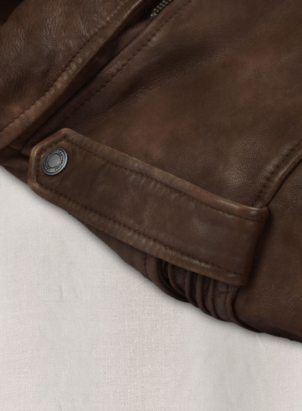 Falcon Spanish Brown Rider Leather Jacket
