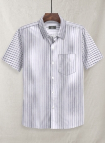 Italian Cotton Febian Shirt - Half Sleeves