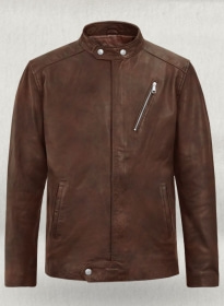 Motorad Spanish Brown Biker Leather Jacket