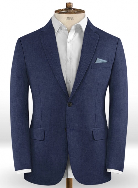 Regency Blue Wool Suit