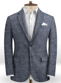 Italian Linen Blue Heiro Jacket