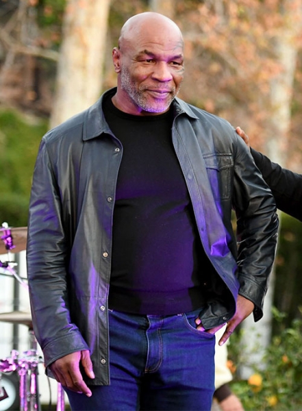 Mike Tyson Leather Shirt