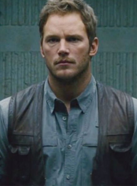 Chris Pratt Jurassic World Leather Vest