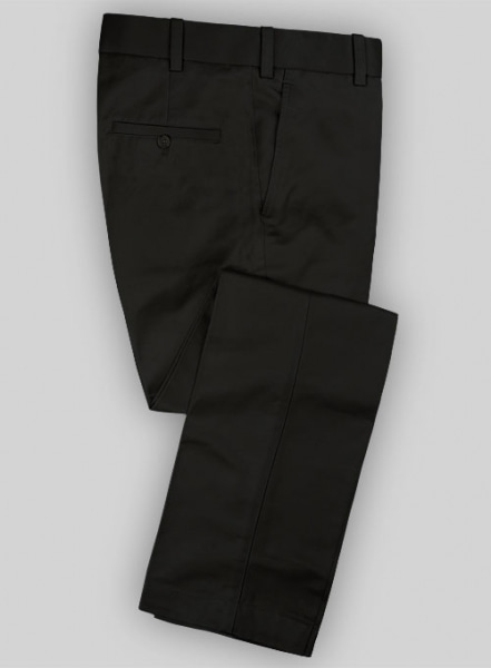 Super Dark Gray Formal Chinos