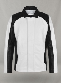 White inFamous Cole MacGrath Leather Jacket